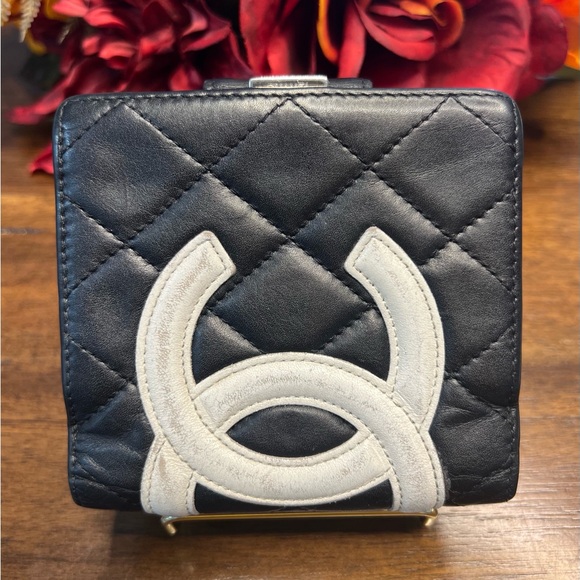 Authentic Chanel Cambon Compact Wallet - EUC - Picture 1 of 12